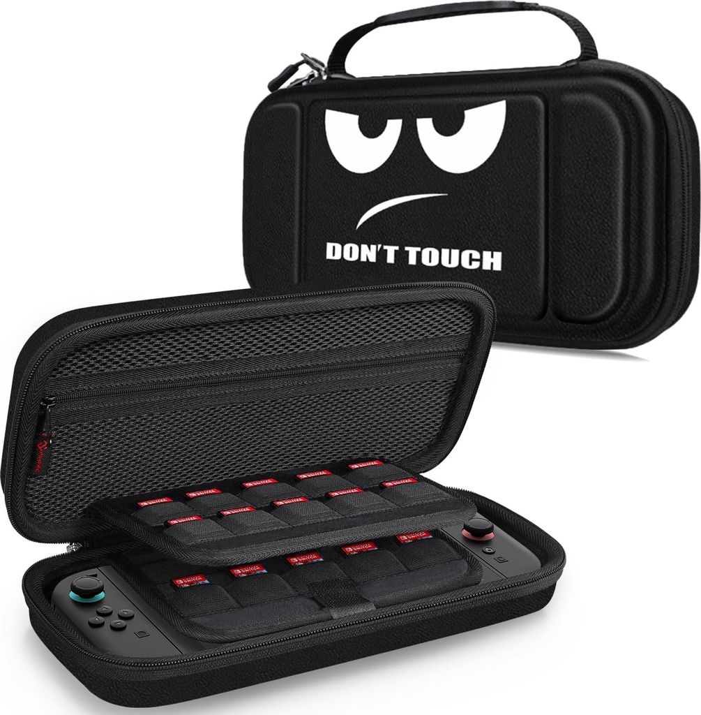 FINTIE Tasche für Nintendo Switch 2(2025 Modell) - Tragetasche Aufbewahrungstasche Hülle Case mit 20 Spielkartenhaltern und Haltegurt für Ninten...