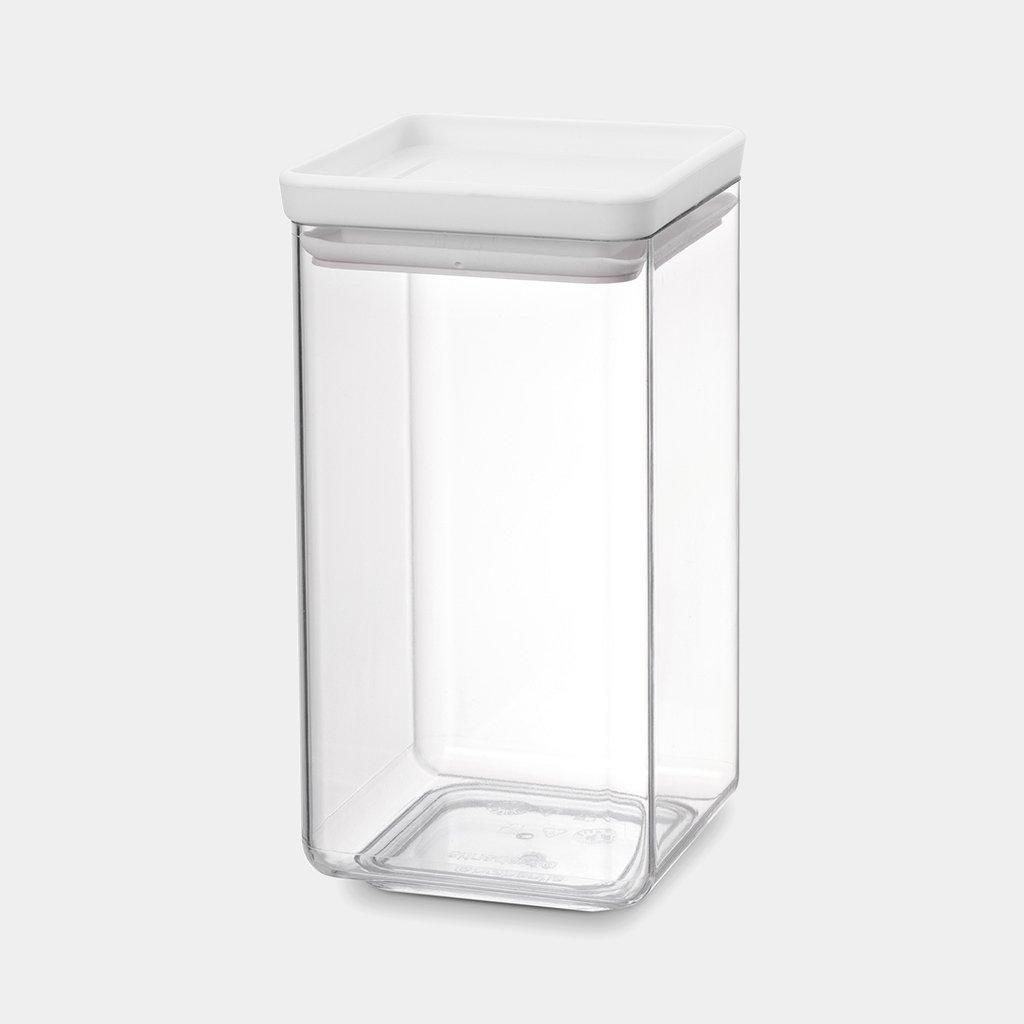 Brabantia Tasty+ Quadratischer Kunststoff Transparent, Weiß Produktbild 
