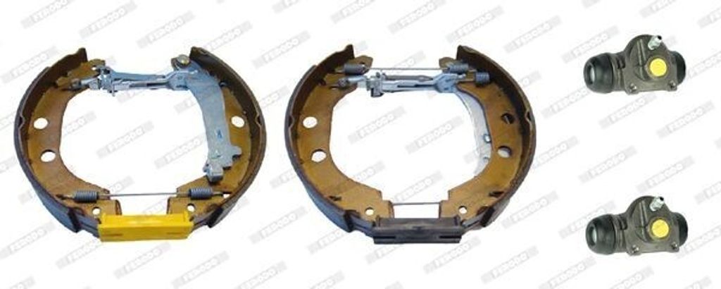 FERODO Bremsensatz Trommelbremse Hinten für NISSAN PRIMERA (P11) FMK428