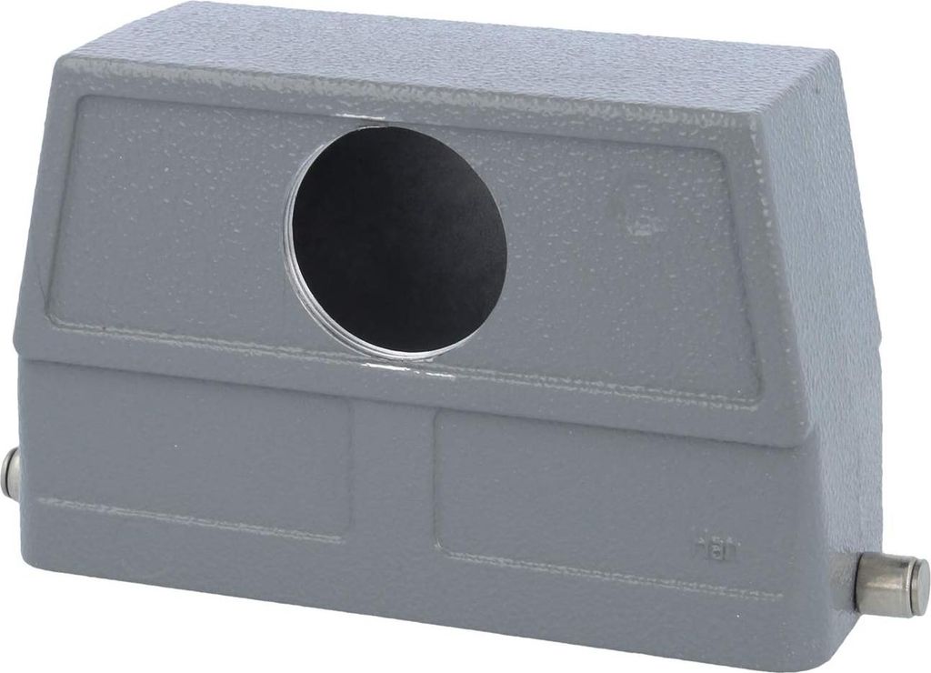 HARTING Han 24B Tüllengehäuse hoch, 1xM32 Front Kabelabgang, für 1 Bügel (am Unterteil) Verschraubung M32 Klemmbereich