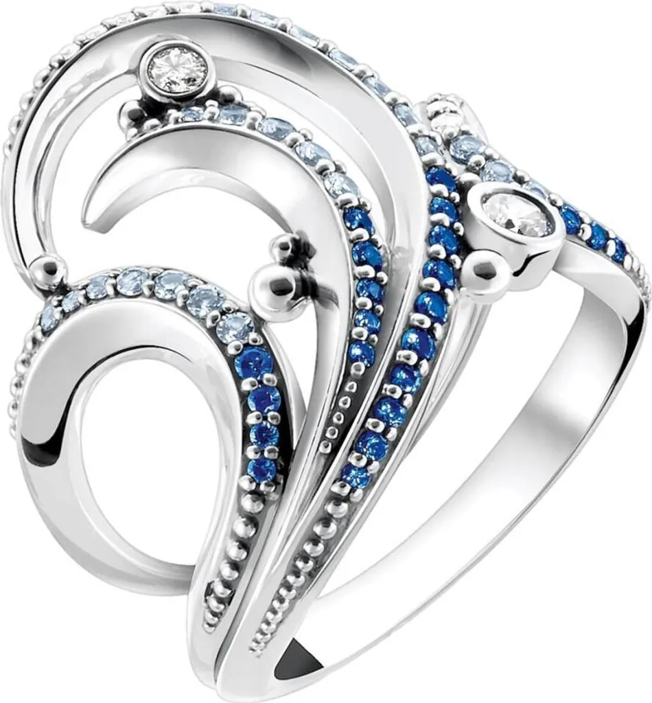 Bague Thomas Sabo Femme TR2378-644-1-56 en Argent Sterling 925 Taille 56