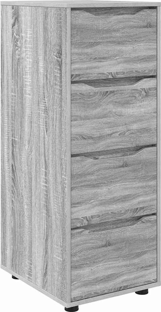 vidaXL Aufbewahrungsschrank Graues Sonoma 40 x 48 x 105 cm