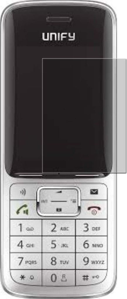 3x Schutzfolie für Unify OpenScape DECT Phone SL5 Antireflex Displayschutzfolie Antibakteriell Antifingerprint