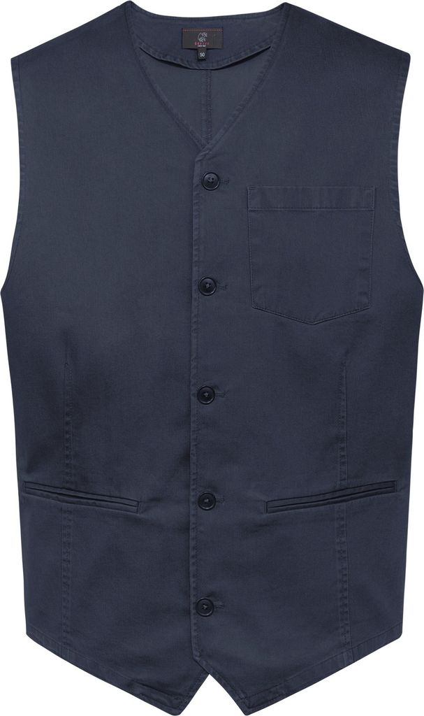 Greiff CASUAL Herren Weste V-Ausschnitt Regular-Fit Marine 46