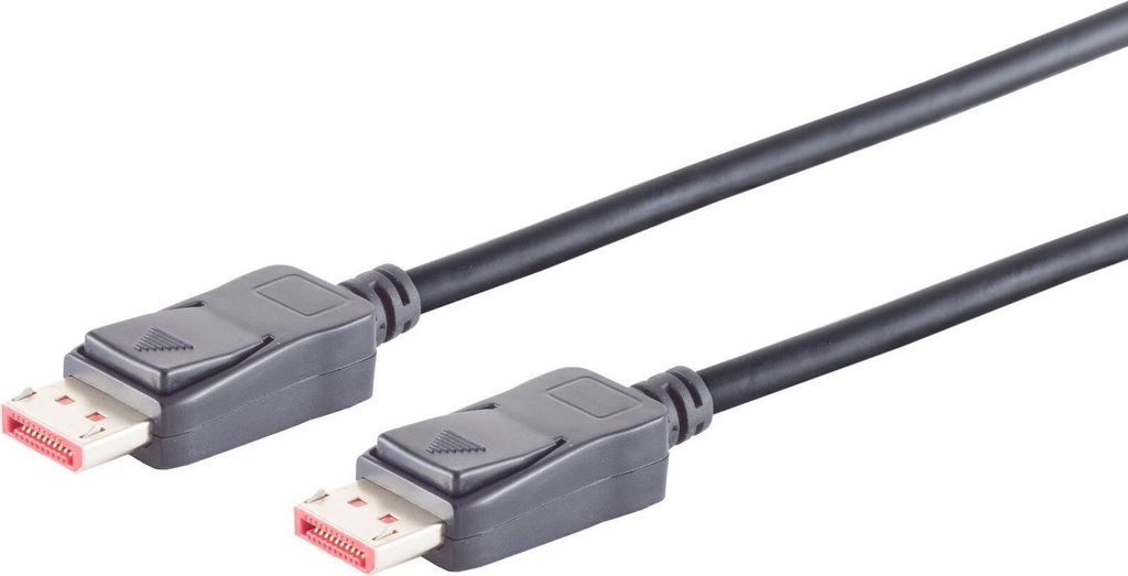 S/CONN maximum connectivity Displayportkabel-DisplayPort 1.4 Verbindungskabel, 8K, 1,0m (10-76025)