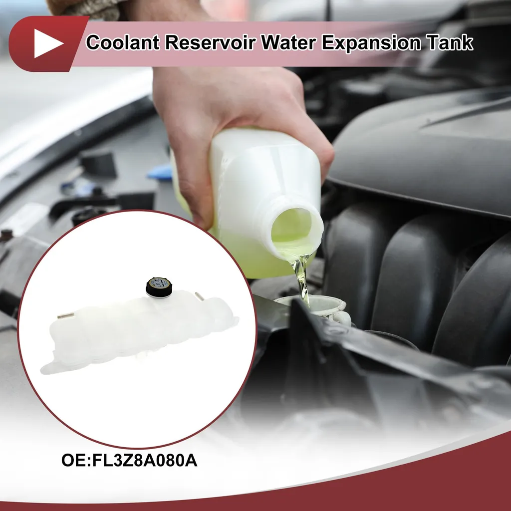 Vase d'Expansion Liquide de Refroidissement avec Bouchon FL3Z8A080A