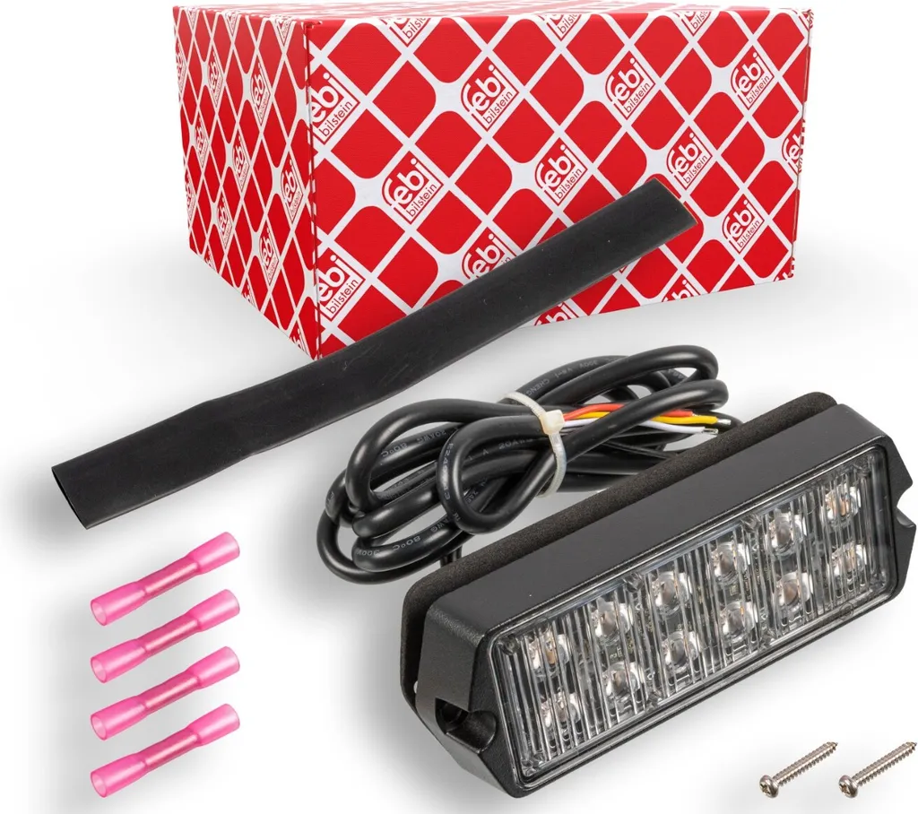 FEBI BILSTEIN 109263 Feu rotatif à éclats LED 131mm pour signalisation