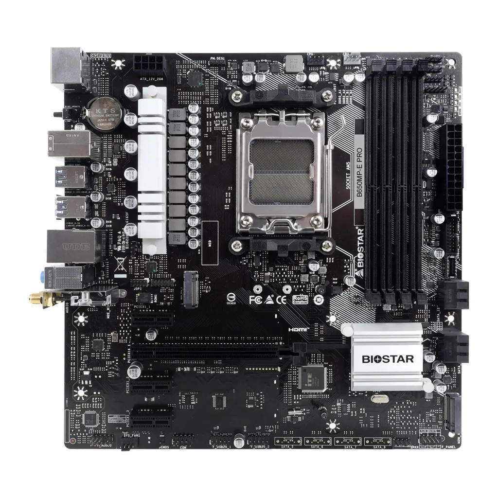 Biostar B650MP-E PRO : Solution AM5 Stable pour PC Sans Ralentissement
