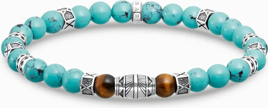 Bracelet Thomas Sabo Argent 925 Massif 19 cm Finition Unie Haute Qualité