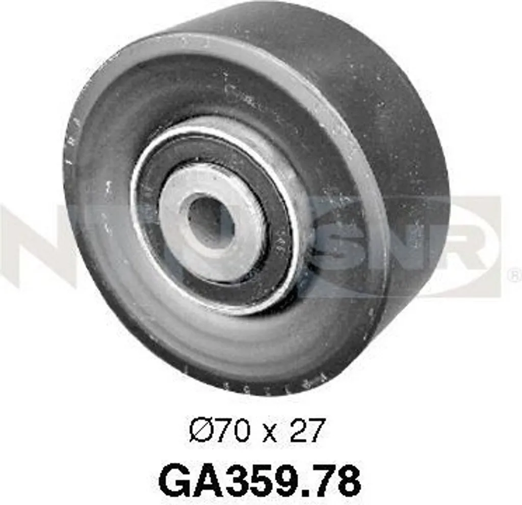 Tendeur de Courroie à Nervures SNR GA359.78 pour Xsara 206 306 406 et 806