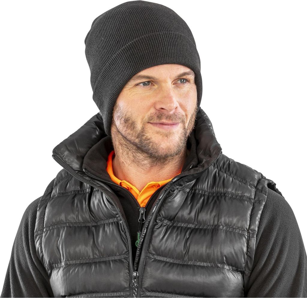 Result Genuine Recycled - Skimütze "Woolly" BC4850 (Einheitsgröße) (Anthrazit)