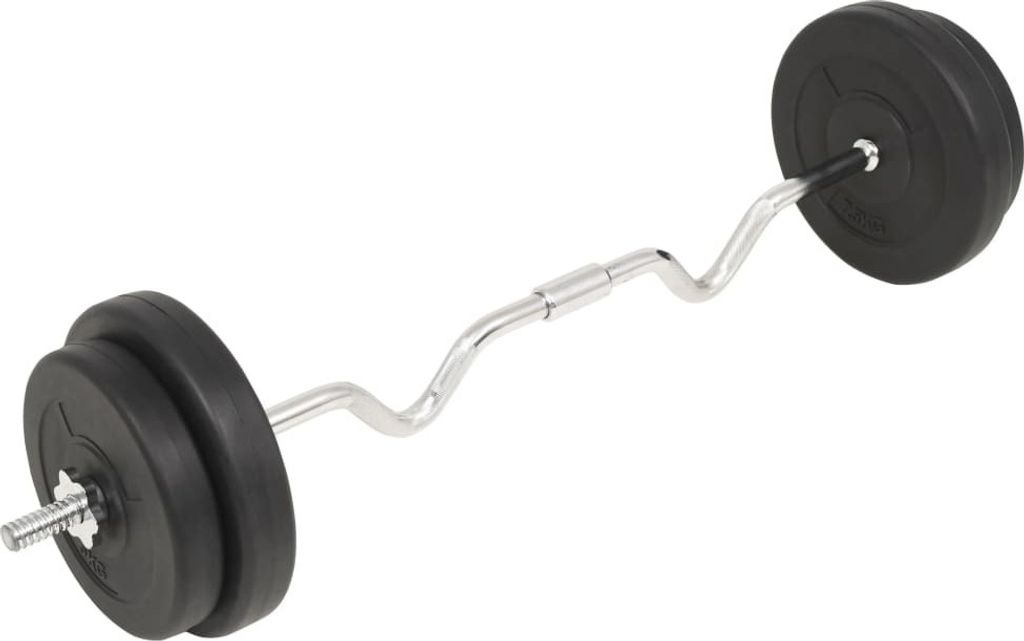 vidaXL Langhantel-Set 30 kg Produktbild 