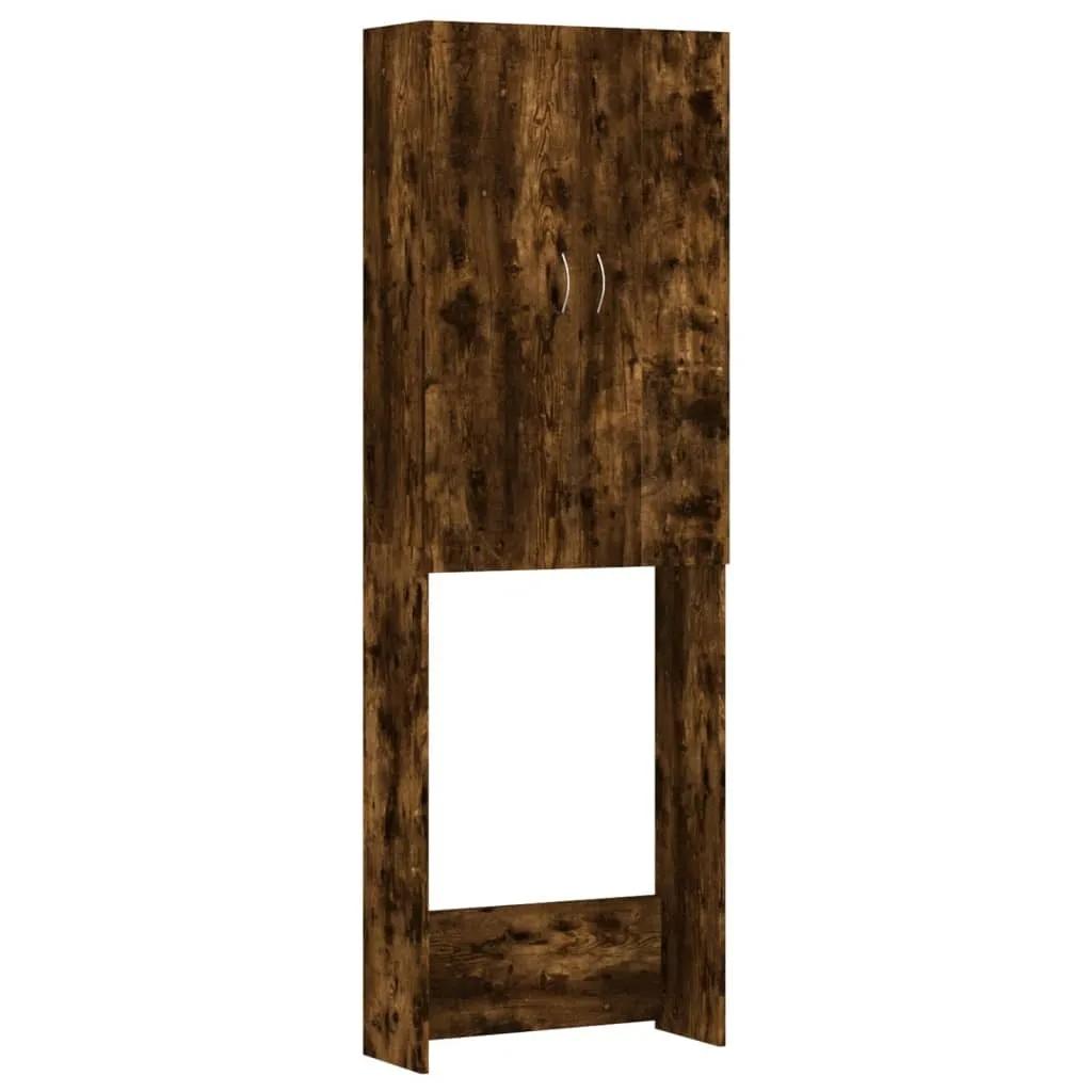 Colonna Lavatrice Salvaspazio Rovere Affumicato 64cm | vidaXL Home Style