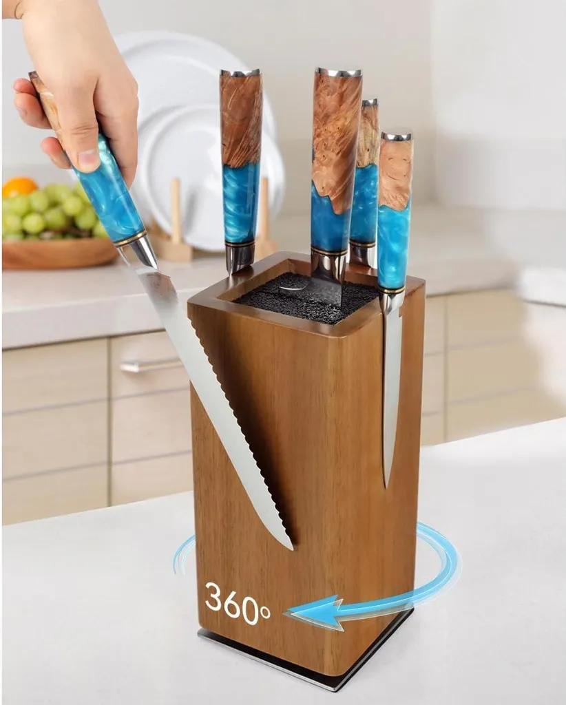 Blocco Coltelli Magnetico Universale 360° | Design Moderno Cucina - 1