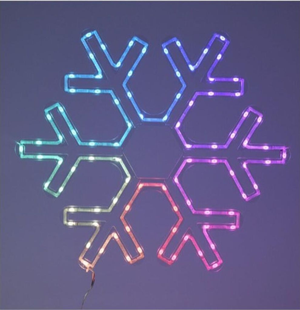 Cristal de glace Décoration led, rgb, 90 leds, connexion Image du produit 