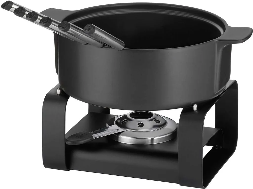 Set Fondue Fromage KELA Roman pour Repas Convivial - Céramique et Acier