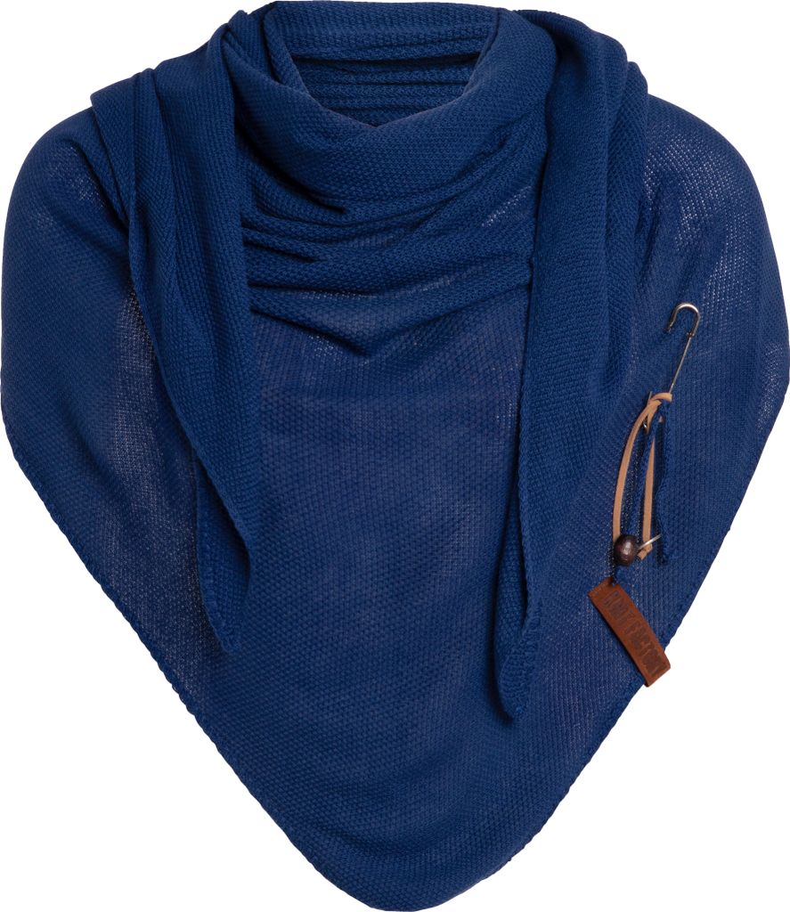 Knit Factory Lola Dreieckstuch - Kings Blue - 190x85 cm