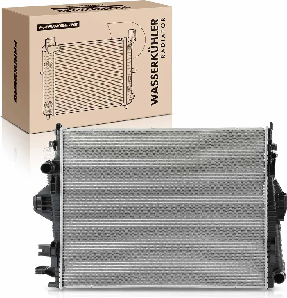 Radiateur de Moteur en Aluminium Renforcé pour Touareg 7P5 7P6 4.2L