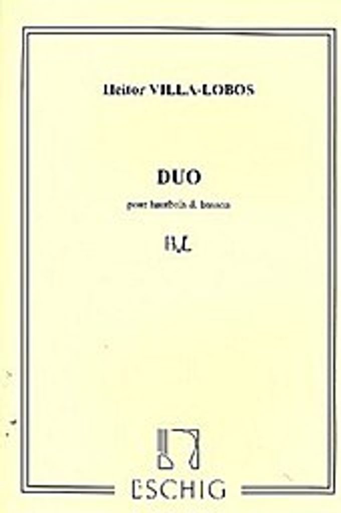 Duo : pour hautbois et bassonpartition