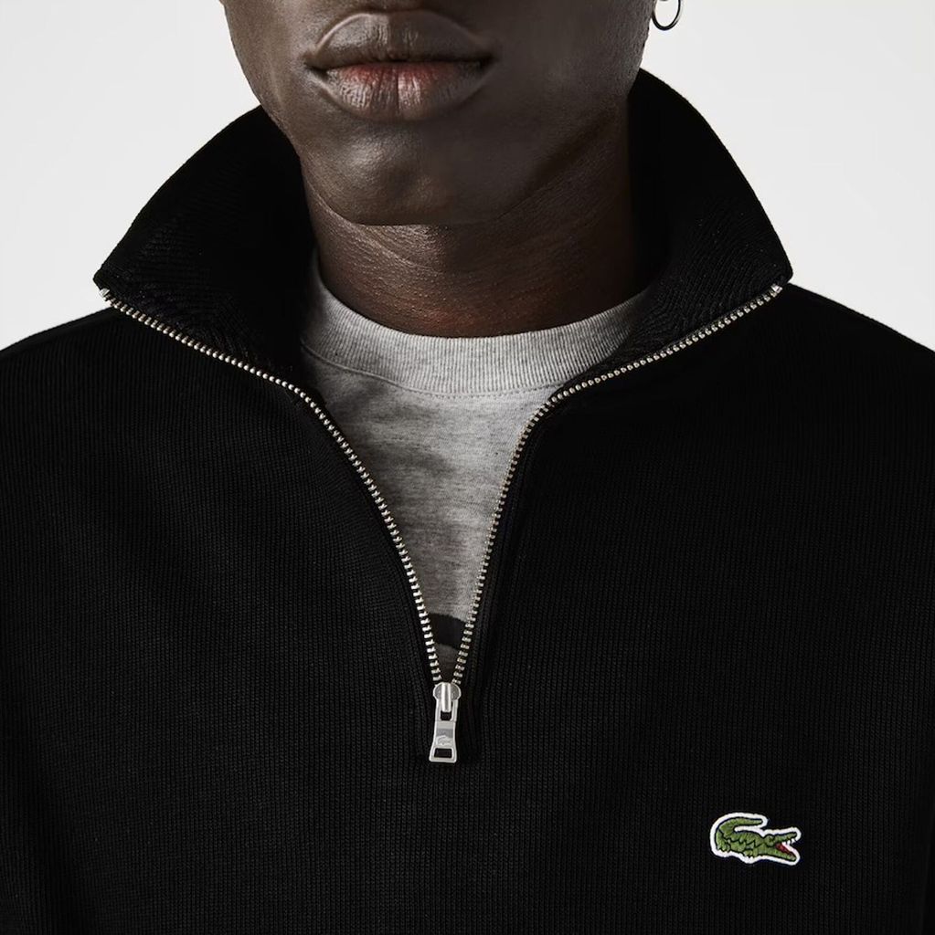 Lacoste Pullover Sweatshirt mit Stehkragen und Produktbild 19