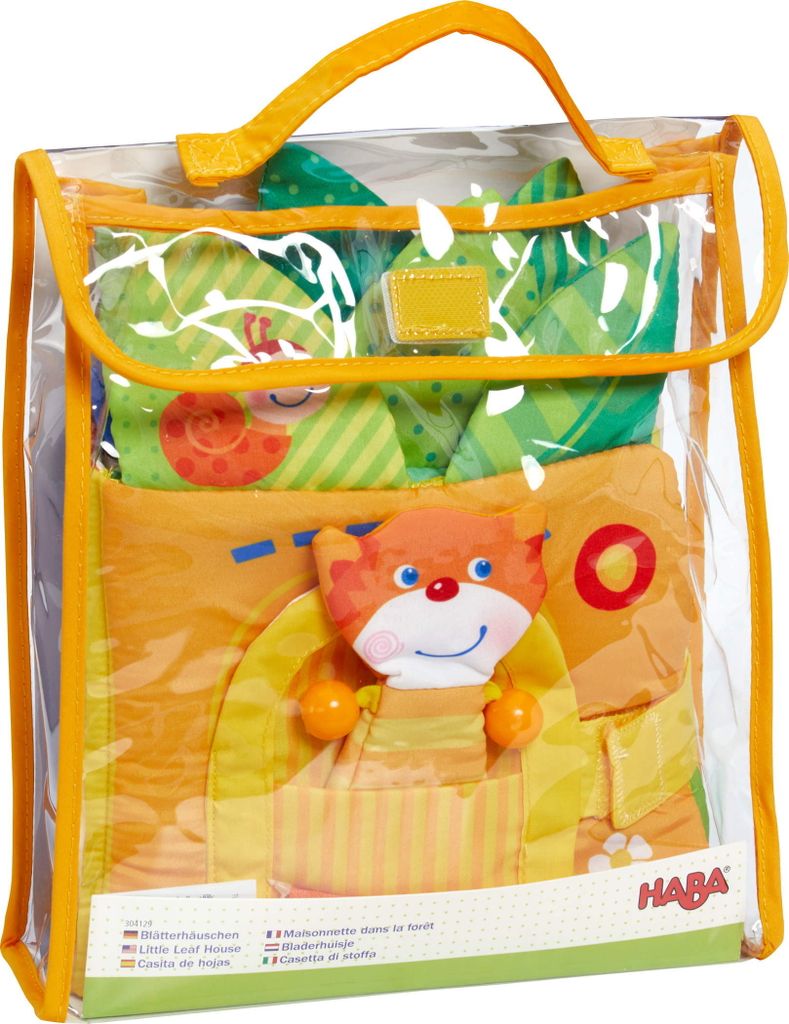 HABA Babywelt Babyspielbuch Blätterhäuschen 1304686001