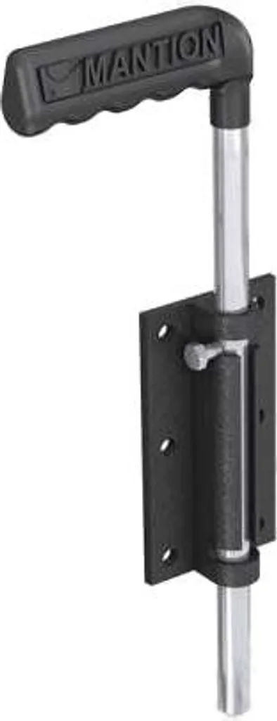 Verrou renforcé à visser MANTION 1314 en acier Ø14 mm longueur 300 mm