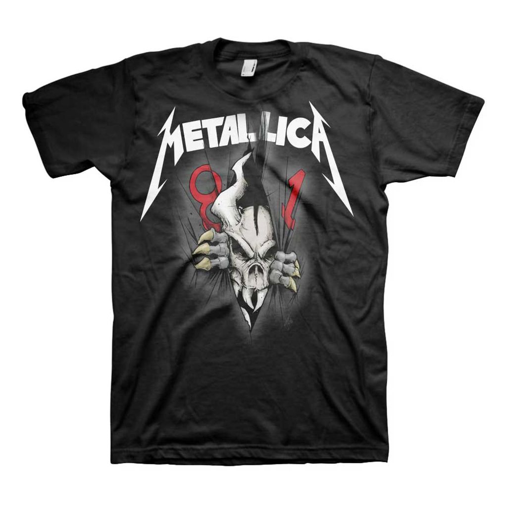 Metallica Uni T-Shirt: 40th Anniversary Ripper