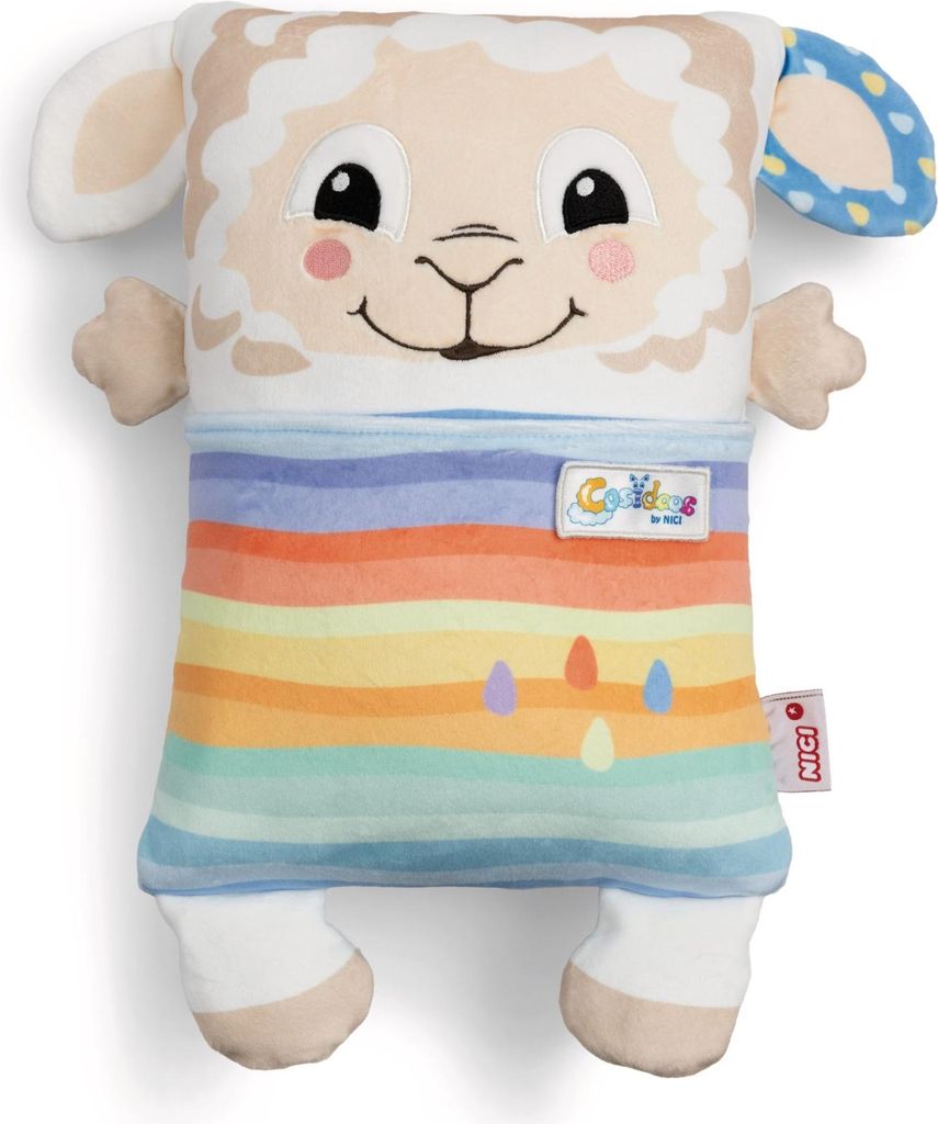 Nici pecorella di peluche con funzione reversibile 30x2 Immagine del prodotto 
