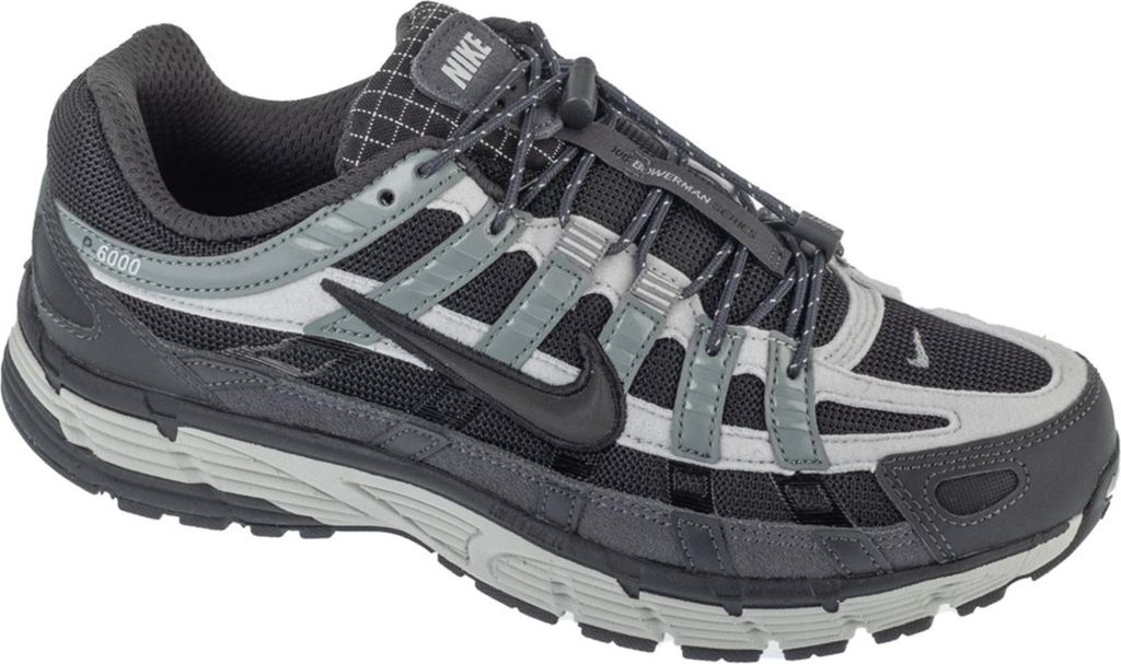 Nike P-6000 "Anthracite Smoke Grey" Grau, Größe: 40,5