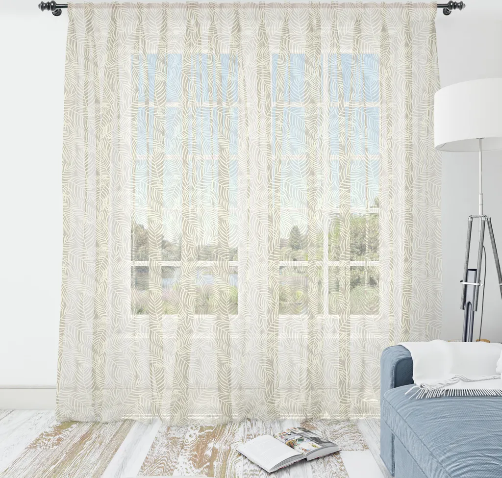 Arazzo Tropicale Hawaii ABAKUHAUS 135x274cm - Tessuto Raso Setoso