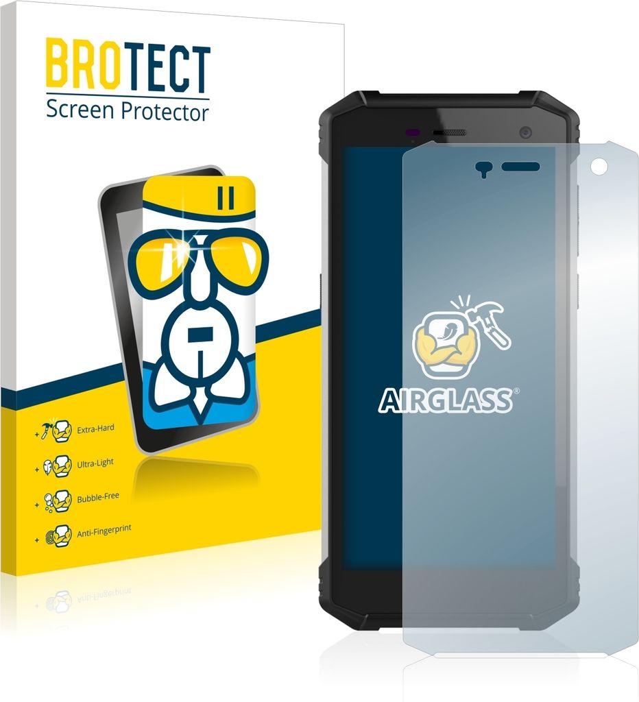 BROTECT Schutzglas für Hammer Energy 2 Schutzfolie Panzer Folie Glas Display Schutz klar