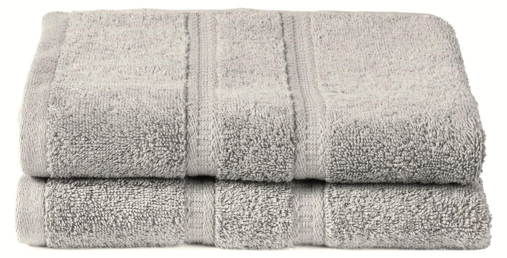 SCHIESSER Duschtuch Miro | 2er-Set | 500 GSM Frottier | Produktbild 