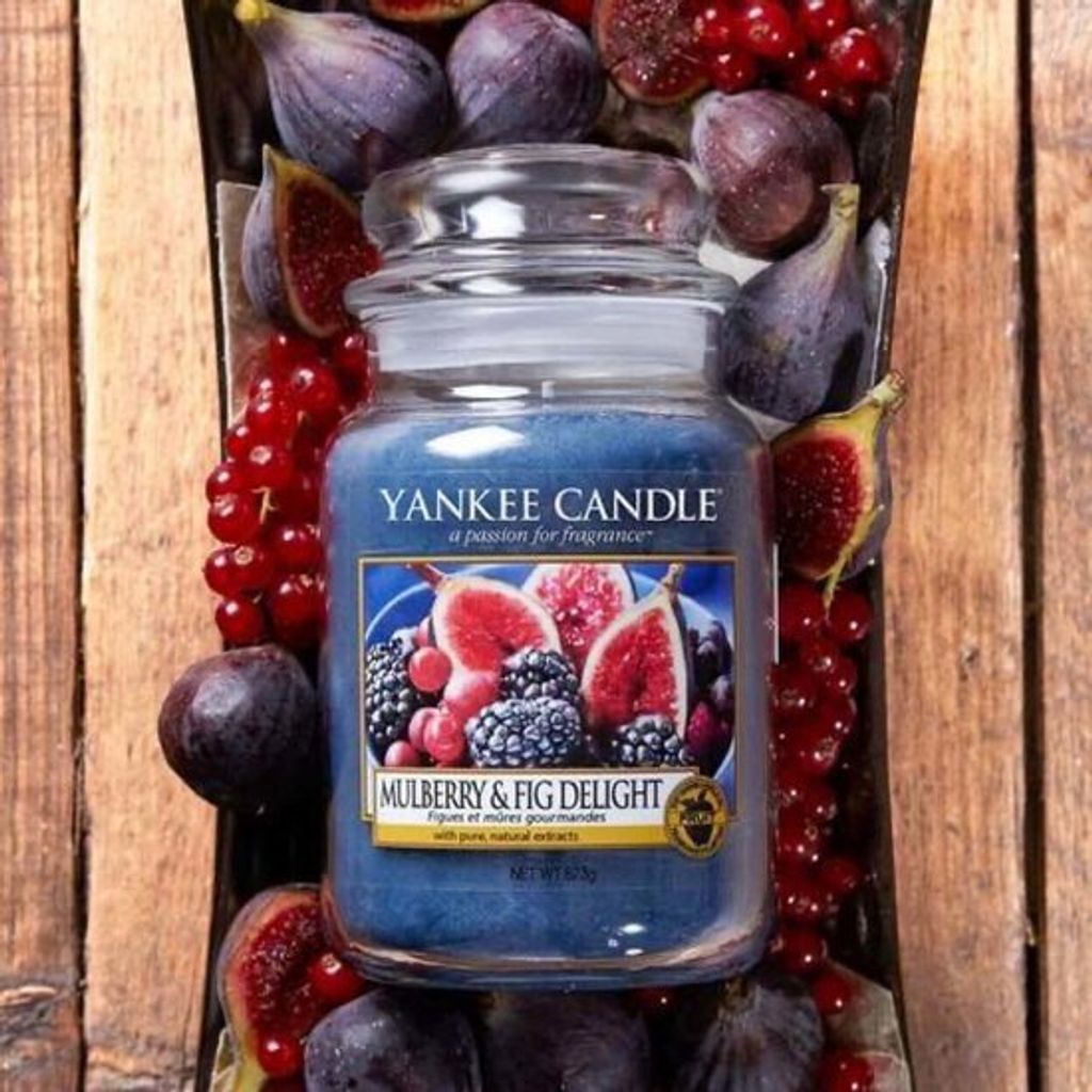 Yankee Candle Mulberry & Fig Delight vonná svíčka 623 g Obrázek produktu 9