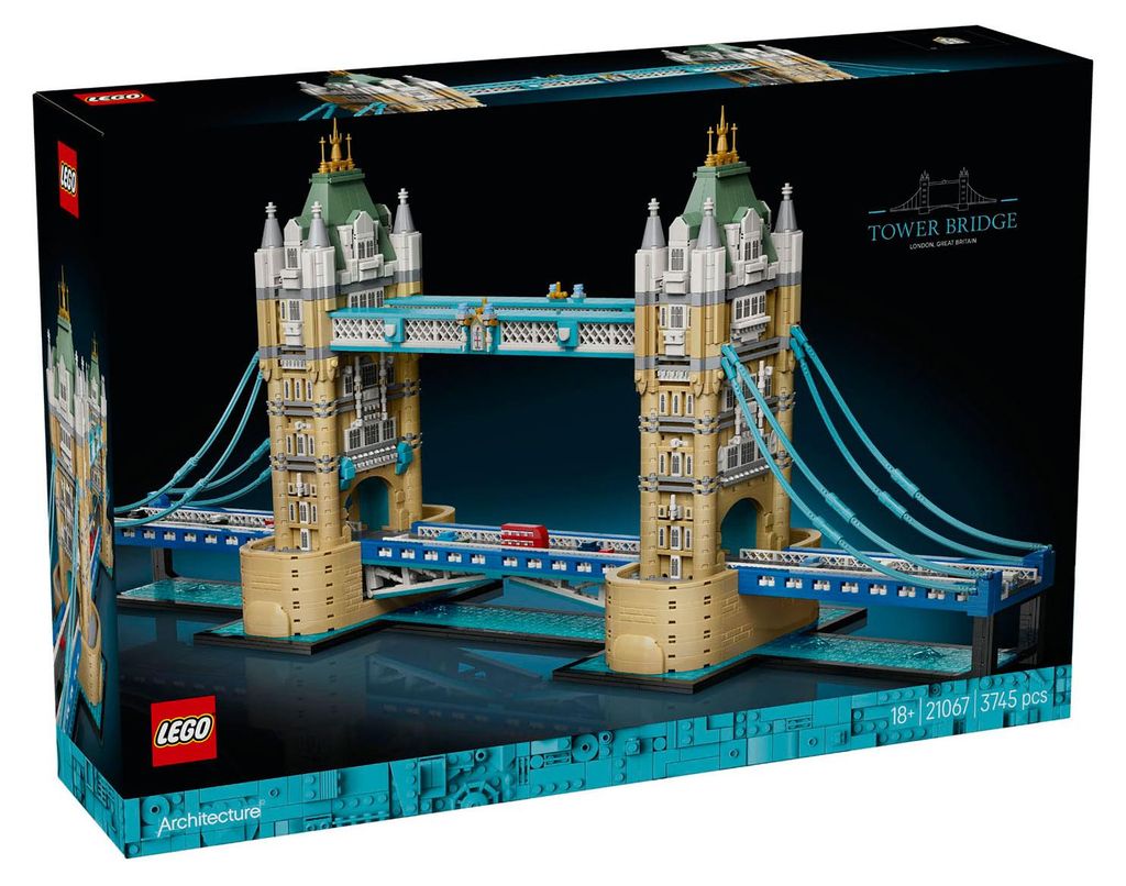 LEGO Architecture Tower Bridge - Zelfbouw miniatuurmodel Productafbeelding 