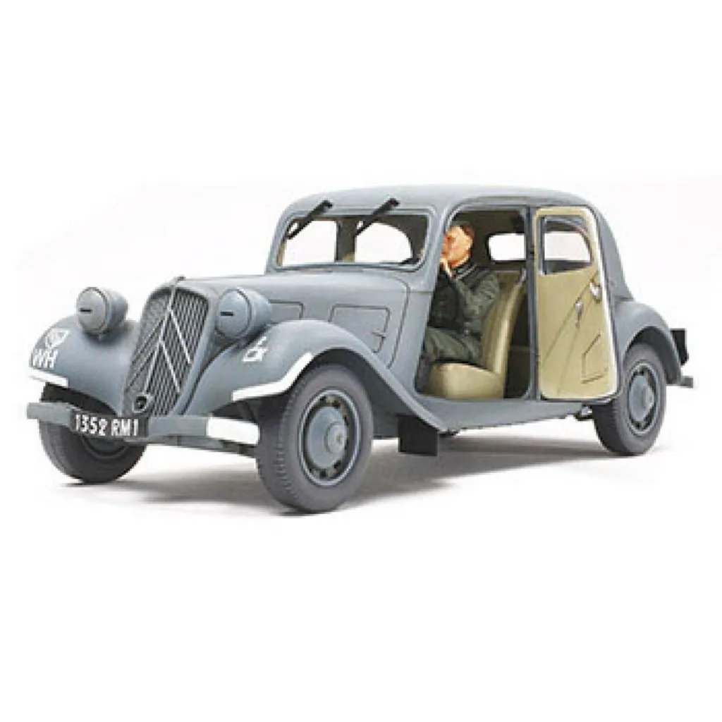 Citroën Traction 11CV Tamiya 1:35 : Détails Historiques et Figurines