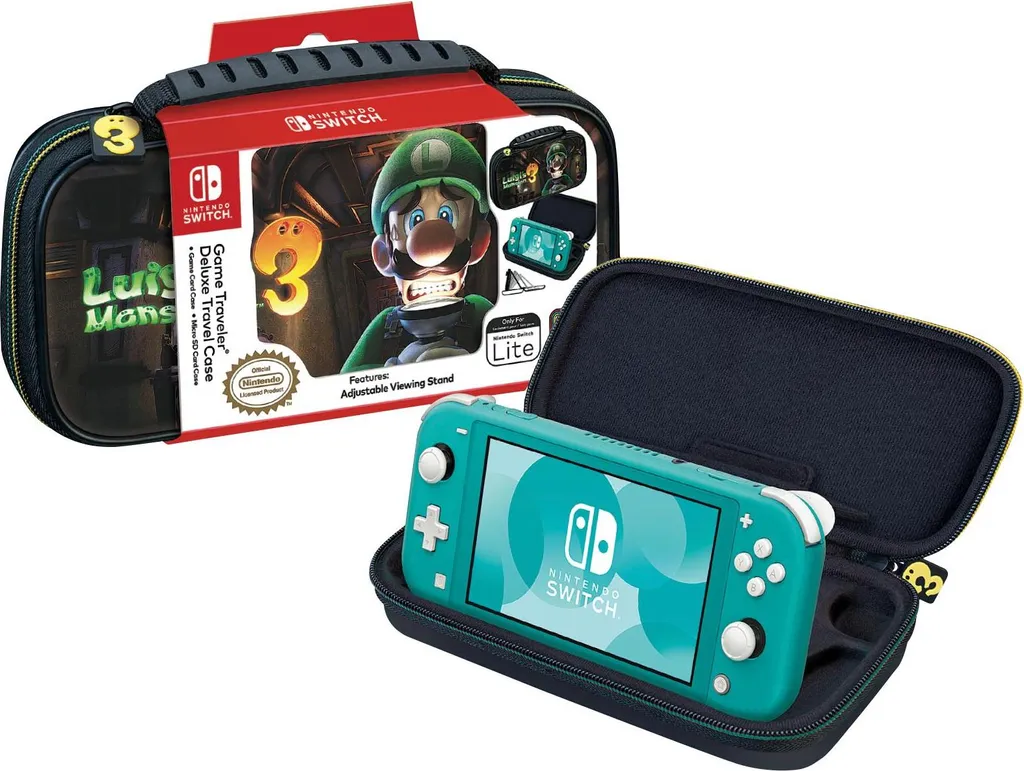 Étui de protection rigide Luigi's Mansion NLS148L pour Switch Lite