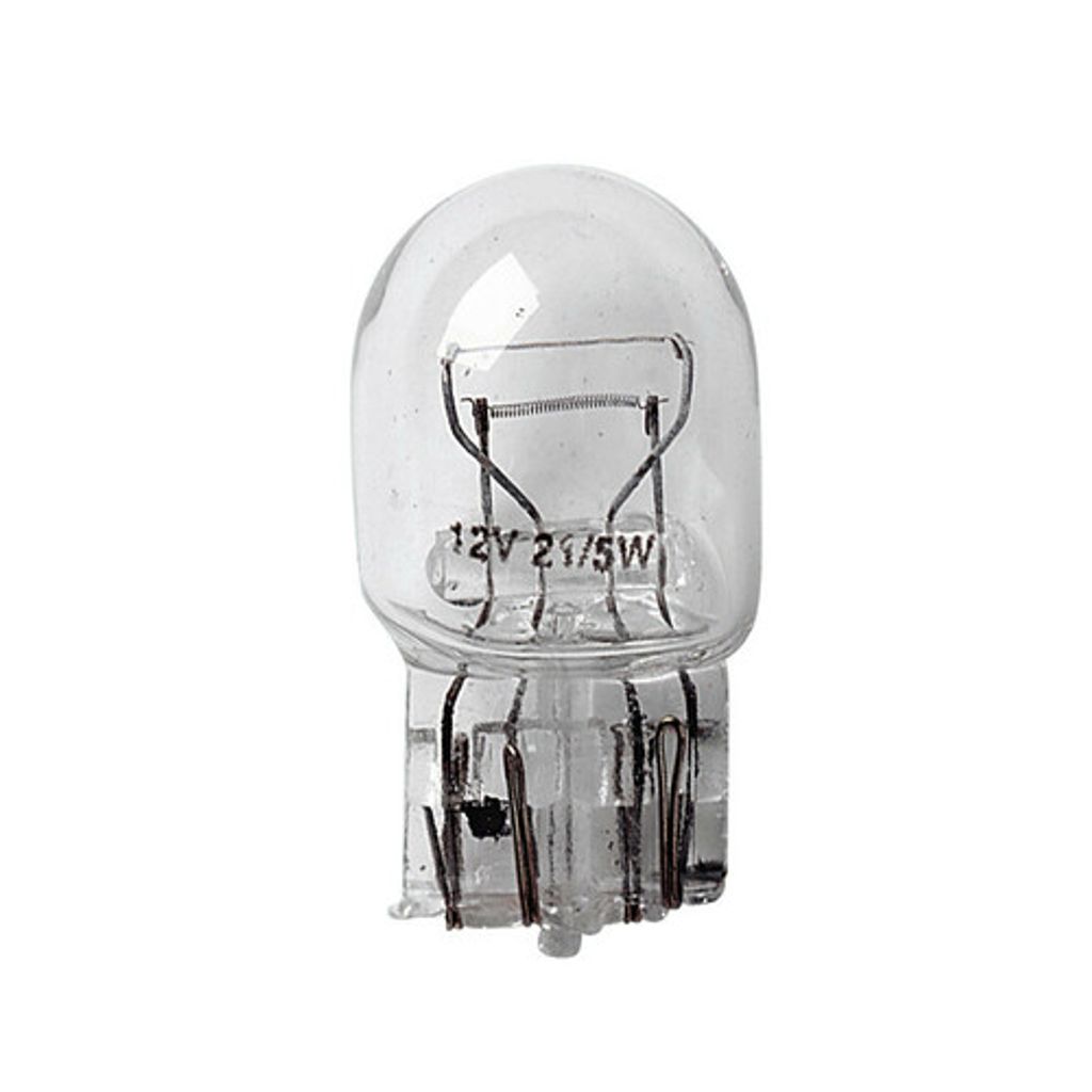 Lampa 12V Lampe / Birne mit Glassockel W21 / 5W 21 / 5W W3x16q 2 Stück