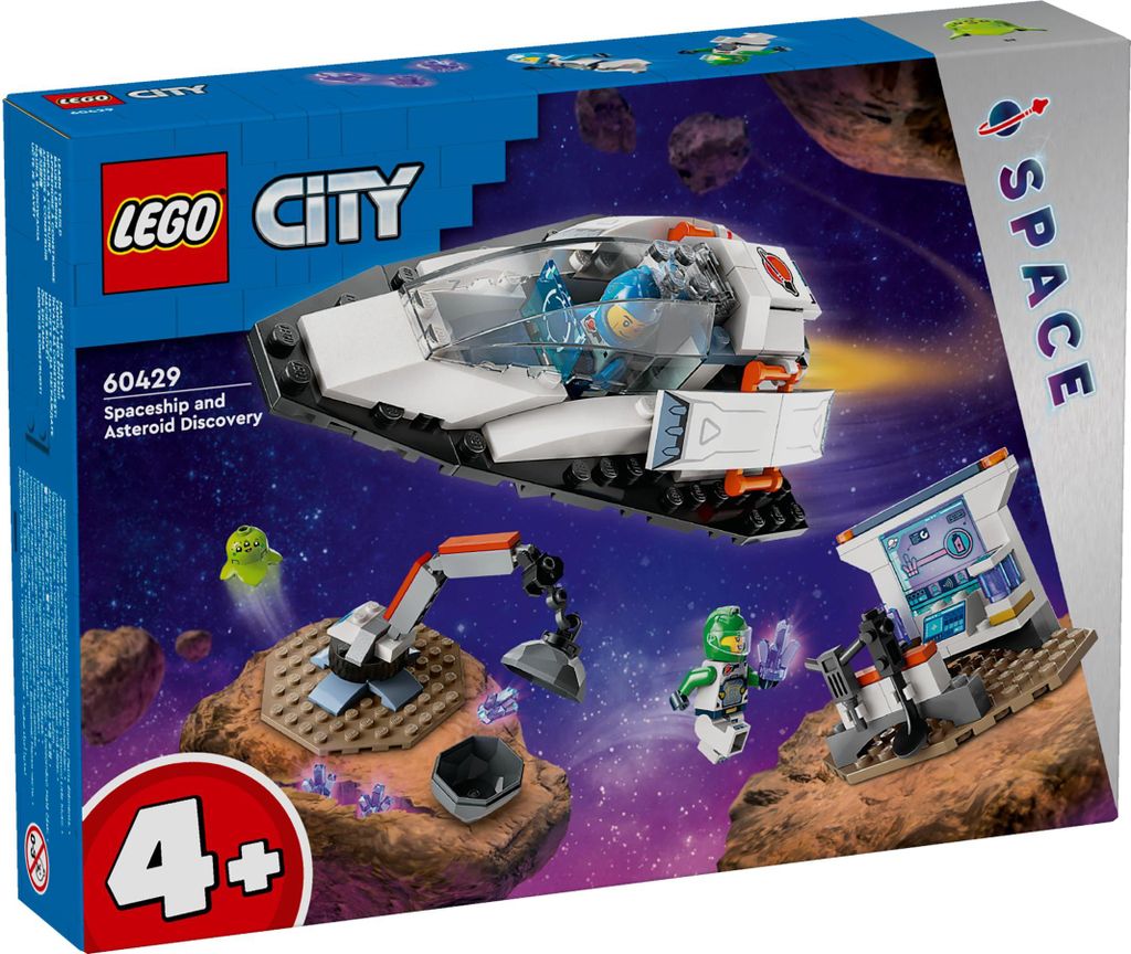 LEGO® City 60429 Odzyskiwanie asteroidy w kosmosie Zdjęcie produktu 