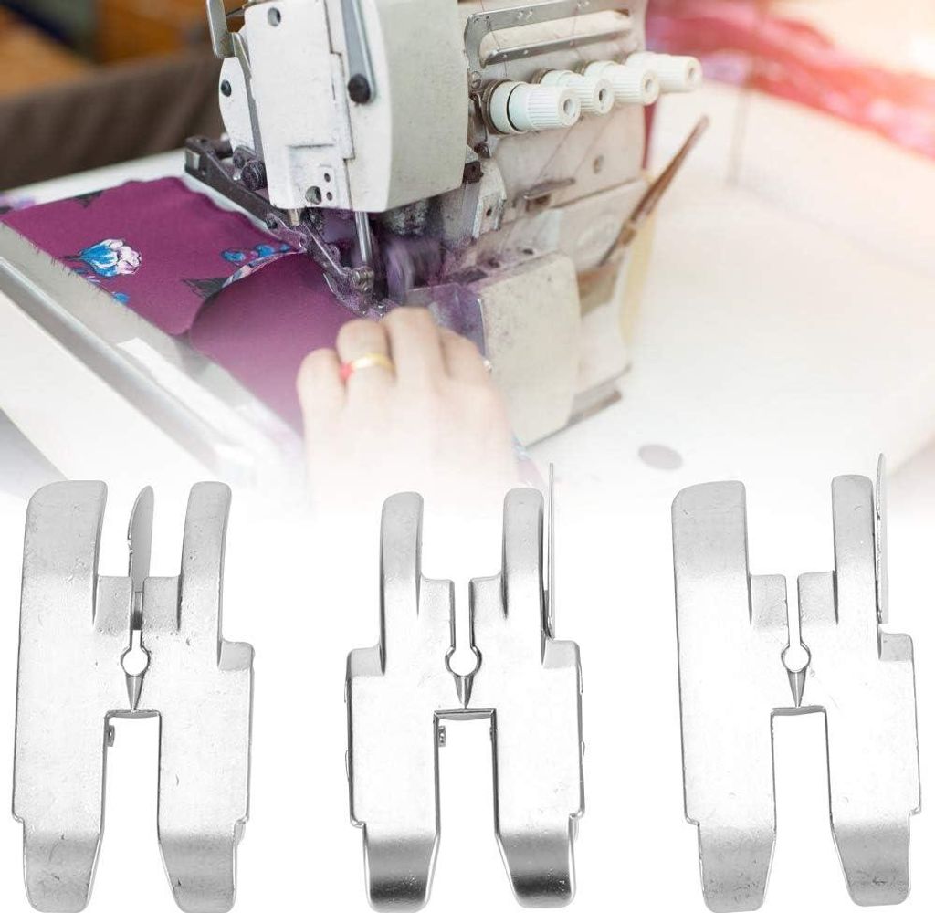 Nähmaschine Nähfuß, 3 Stück 1/4 Zoll Patchworkfuß für Quilten und Nähen, spezieller Quiltingfuß für Haushalts-Multifunktionsnähmaschinenz...
