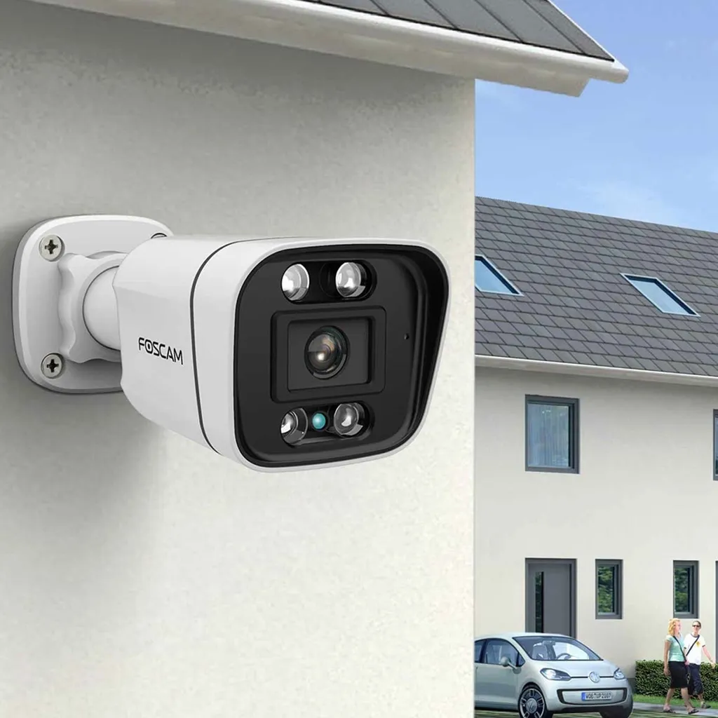 Foscam V5EP 5MP PoE: La Smart Camera Compatibile Alexa e Google - 8