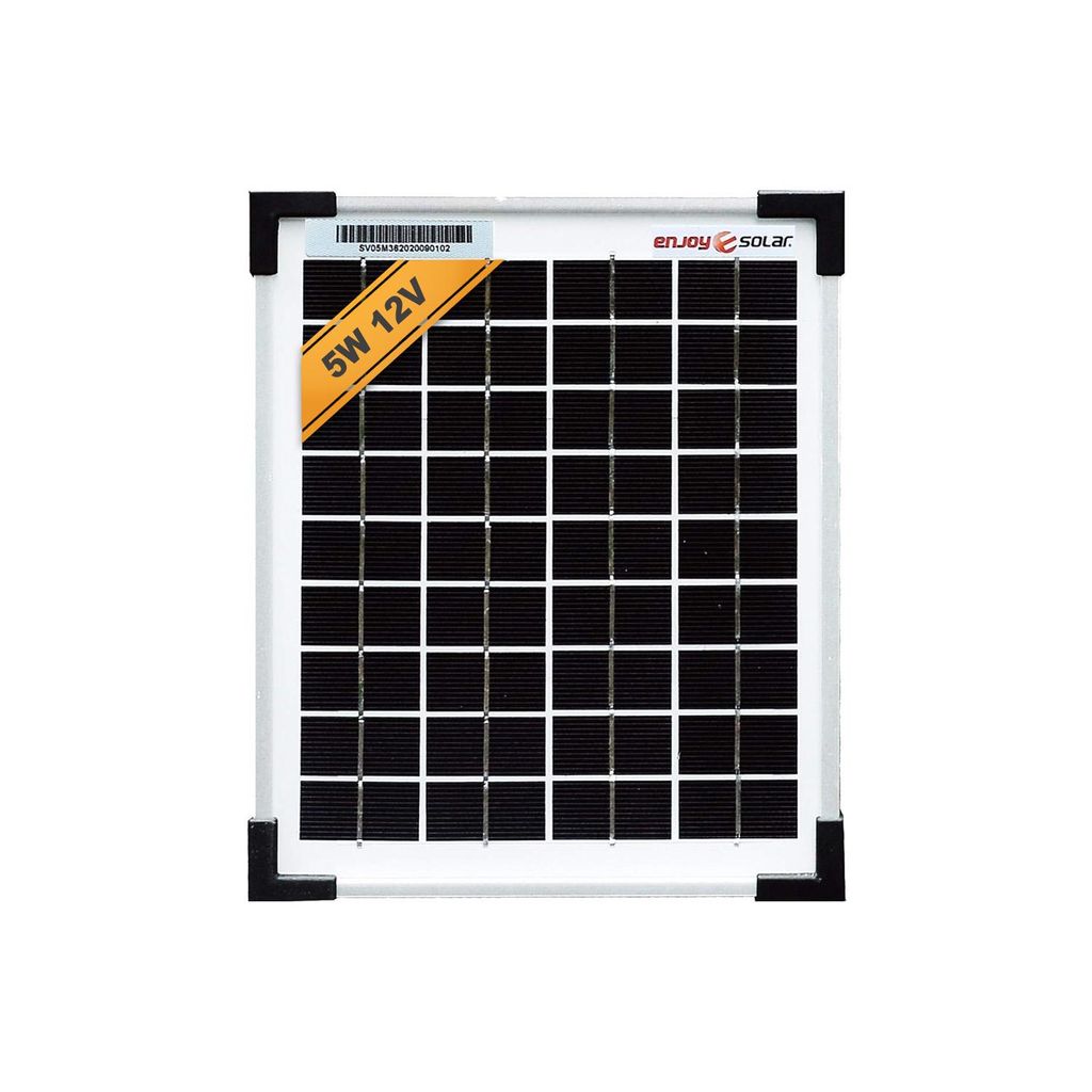enjoy solar® pannello solare classico monocristallino 5W Immagine del prodotto 
