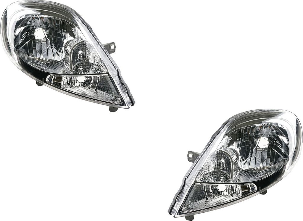 Johns, Scheinwerfer Halogen passend für Nissan Primastar 09/2006 - H4 Satz Links Rechts 4417502 2606000Q0F 8200701354 4416821 8200519785 93857662 ...
