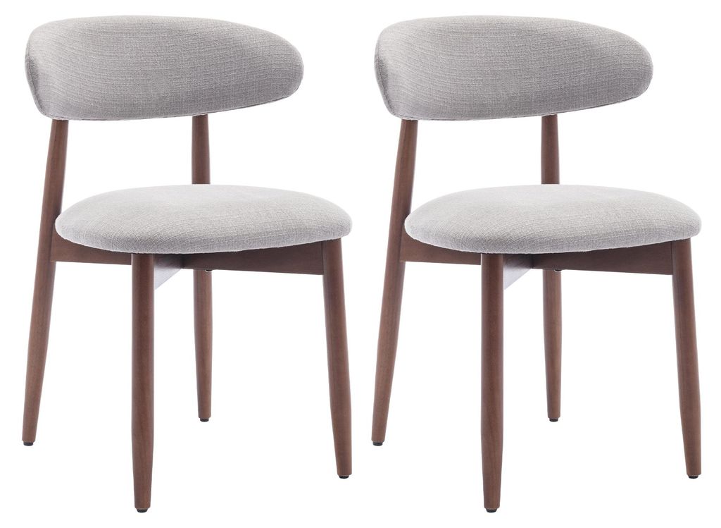 Lot de 2 Chaises, robustes et élégantes, style nordique Image du produit 