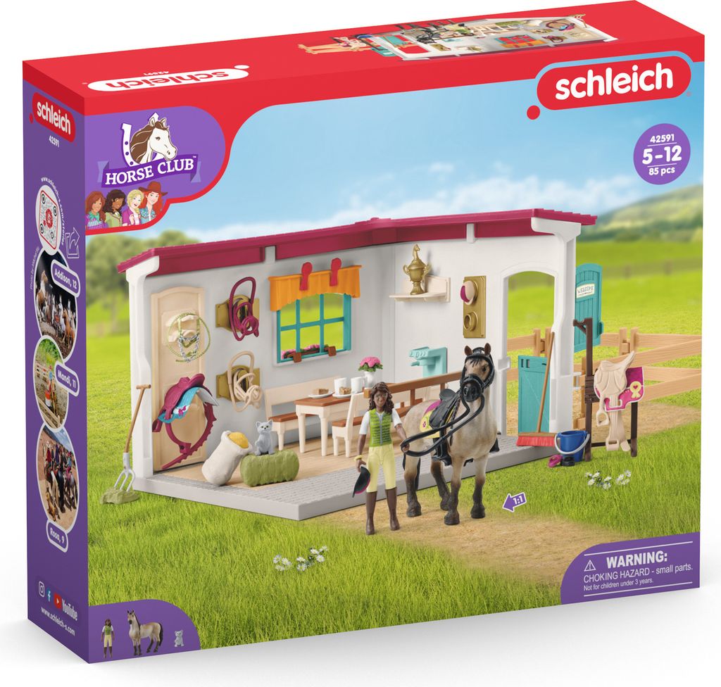 Schleich schleich® Horse Club 42591 Sattelkammer Produktbild 