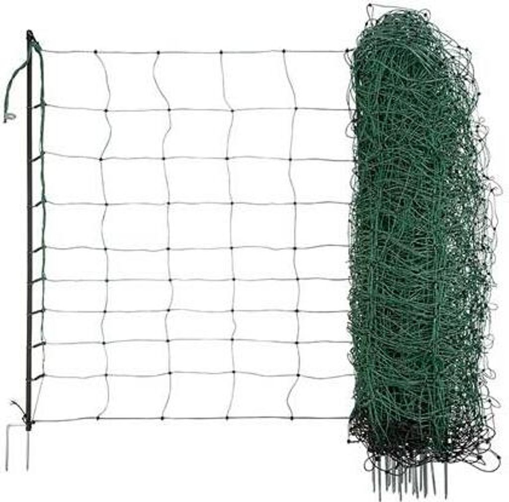 Kerbl AKO OviNet Schafnetz Länge 50 m, Höhe 90 cm, inkl. 15 Immagine del prodotto 