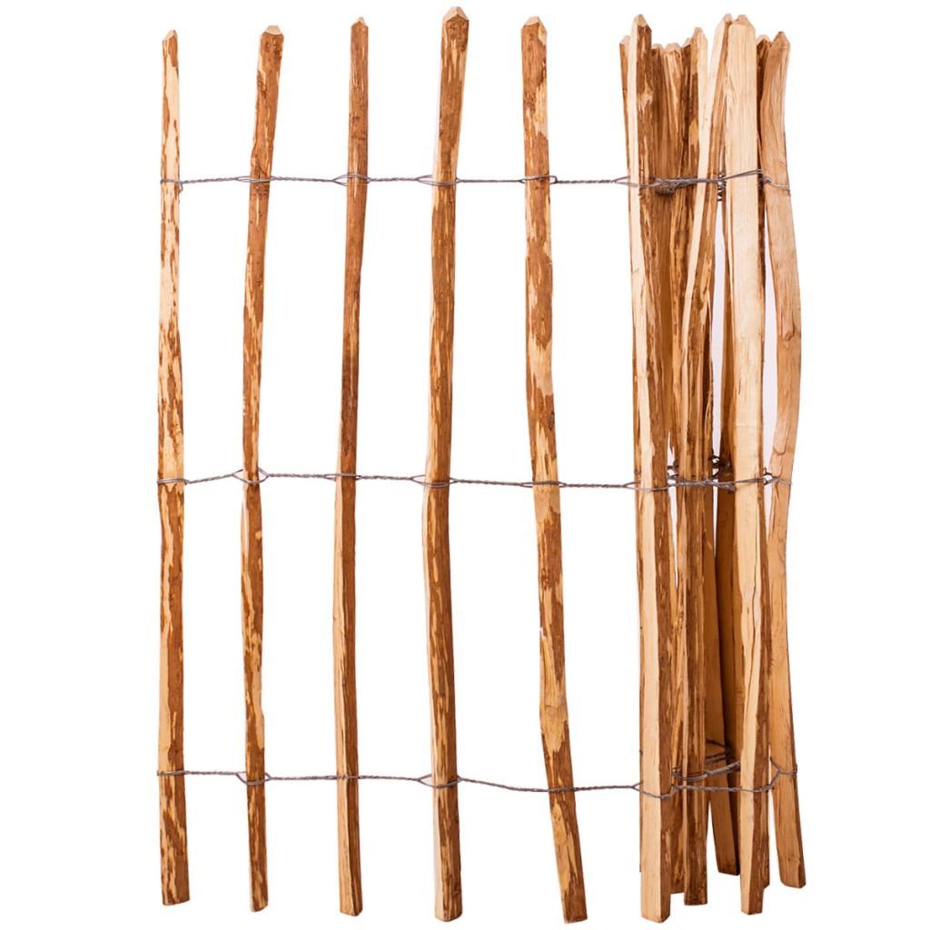vidaXL Płot z drewna orzechowego 120 x 250 cm Zdjęcie produktu 