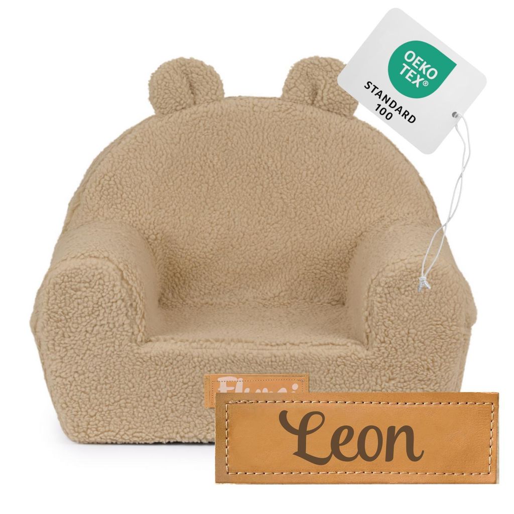 Flumi Kindersessel personalisiert mit Namen – Babysessel Produktbild 