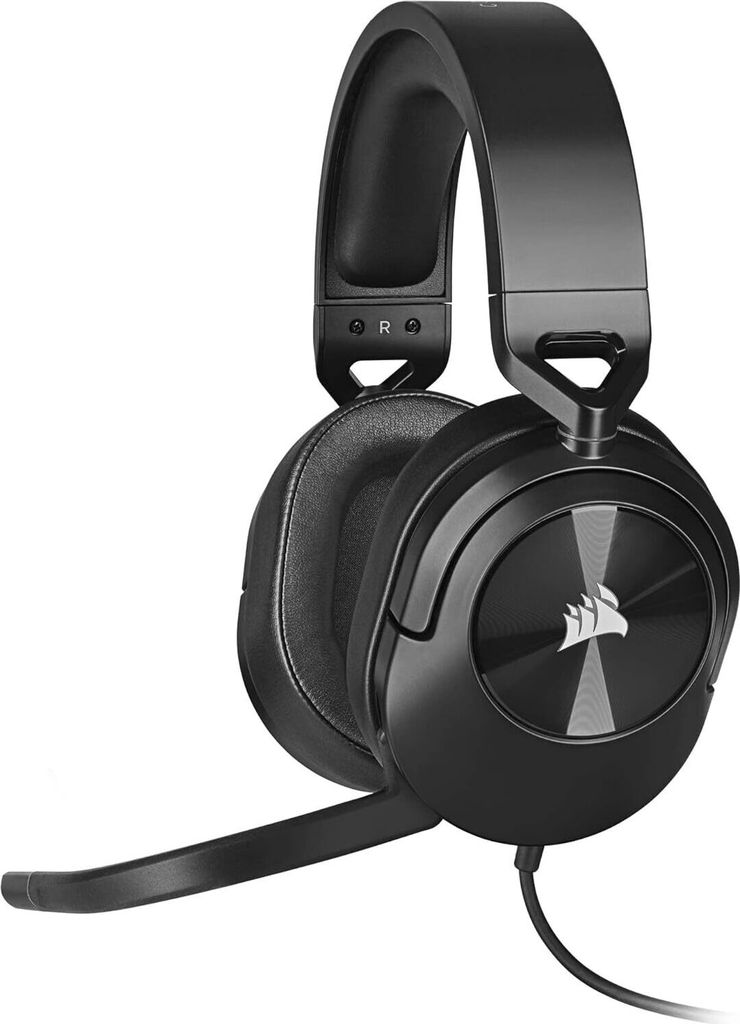 SURROUND Leichtes Kabelgebundenes Multiplattform-Gaming-Headset - Dolby 7.1 Surround Sound - iCUE-Kompatibel - PC, Mac, PS5, PS4, Xbox, Nintendo