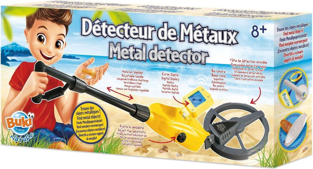 Cyfrowy wykrywacz metali - zestaw naukowy dla dzieci Zdjęcie produktu 5