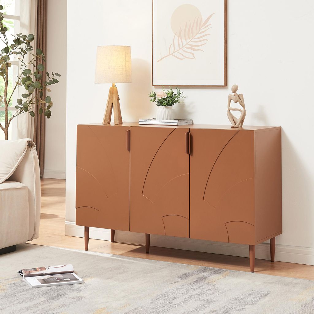 Příborník Starvili se 3 dveřmi 75 x 115 x 38 cm barva Obrázek produktu 